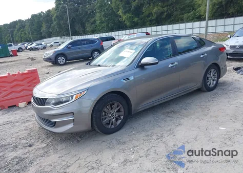 2018 Kia Optima Lx из США, поврежденный, VIN 5XXGT4L35JG232662